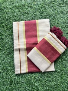 TISSUE COLOUR KASAVU SET MUNDU