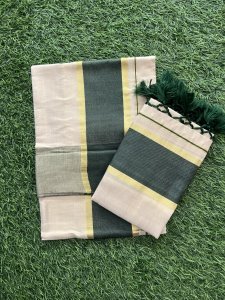 TISSUE COLOUR KASAVU SET MUNDU