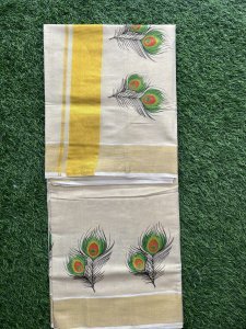 TISSUE MURAL PRINT SAREE